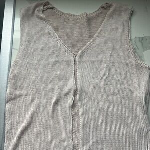 A light knit top